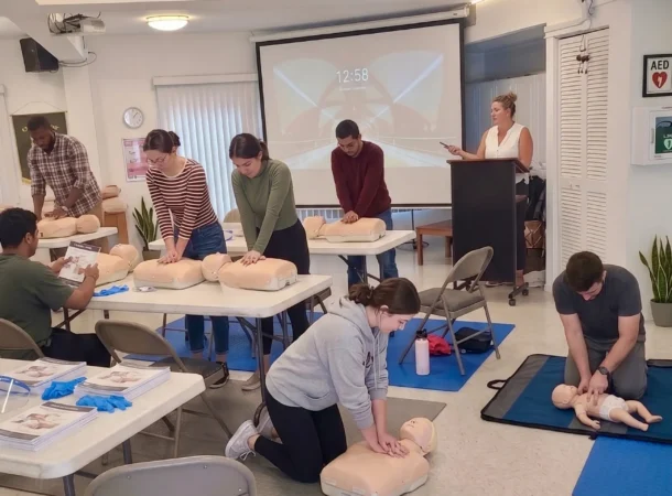 CPR Classes Sarasota class